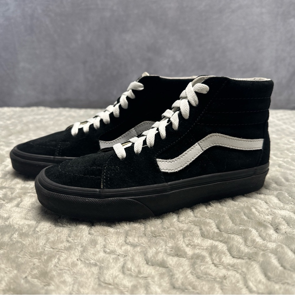 Vans HEIQ Eco Dry DuPont Hi Top Skate Women’s 6.5 Men’s 5 Black Soles